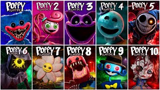 Poppy Playtime Chapter 1, 2, 3, 4, 5, 6, 7, 8, 9 & 10 FULL Game Movie, All Bosses & Endings 4K 2026