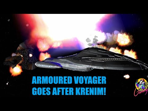 Can KRENIM Erase Armoured Voyager From History!!? - Star Trek Ship Battles