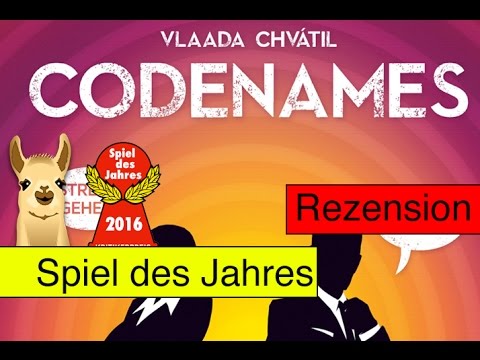Codenames / Spiel des Jahres 2016 / Anleitung & Rezension / SpieLama