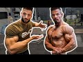 23er jähriger Bodybuilder mit ECHTEN 5% KFA?! (Formcheck mit Enis Rexhepi & Yannis Karrer)