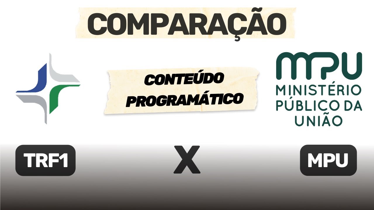 Fez TRF1? Então veja essa comparação com o MPU!