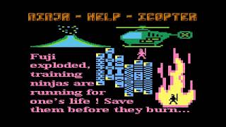 ATARI XL / XE =+ NINJA - HELP - ICOPTER