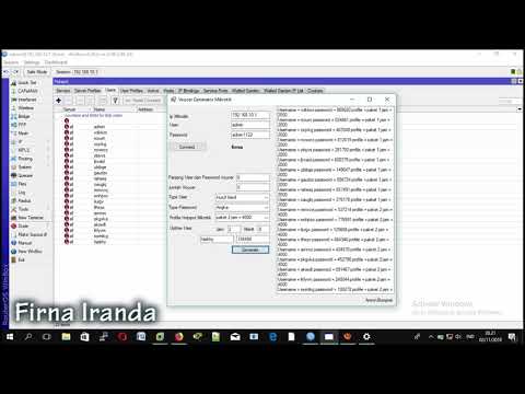 Setting Voucher Hotspot Mikrotik From VMware Workstation Pro12