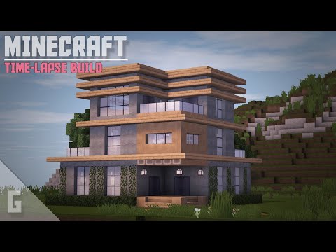 A relaxing Minecraft Build Timelapse (SATISFYING)