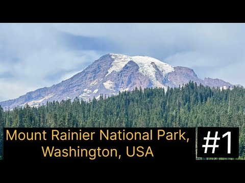 Reflection Lakes and Paradise hikes | Episode 1 Mount Rainier National Park, Washington, USA