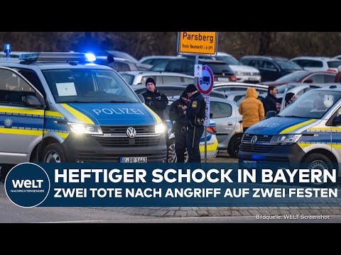 PARSBERG UND FÜRTH: Zwei Feste und zwei Tote! Schüsse und Messerattacke in Bayern