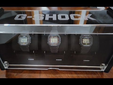 G-Shock Collection Display Set - unboxing and first impressions
