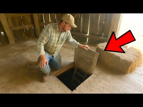 [Full Story] Farmer Found Hidden Hatch in Barn, Looked Inside and Began to Panic!