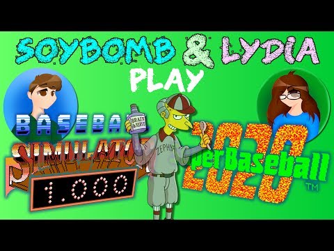 Baseball Simulator 1.000 (NES) / Super Baseball 2020 (SNES) feat. Lydia | SoyBomb LIVE!
