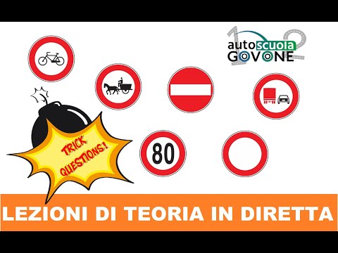 Segnali di divieto (Parte 2) - TRICK QUESTIONS