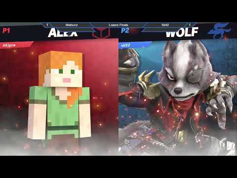 Blastzone Revamped #42 Sk92 (Wolf) vs Mishunz (Steve) Losers Finals