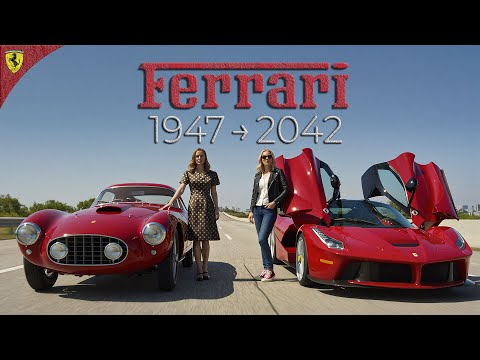 Ferrari Evolution 1947 to 2042 | Supercar Transformation