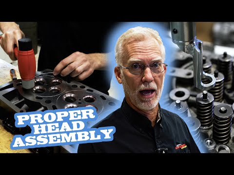 Diesel Engine Cylinder head rebuilding