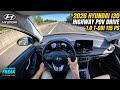 2026 Hyundai I30 1 0 T GDI 115 PS POV Drive On Spanish Highway Fuel Consumption Test