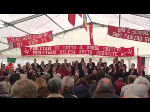 Tržaški partizanski pevski zbor Pinko Tomažič/ Coro partigiano triestino Pinko Tomažič Primo maggio