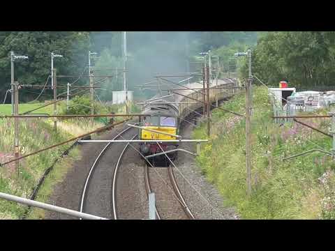 47815/57313/47812 on the rear, 5z68 Carnforth Steamtown - Burton Ot Wetmore Sidings, 28th July 2022