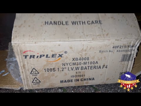 XB4008 TRIPLEX | 100 SHOTS 1,2” MULTISHAPE