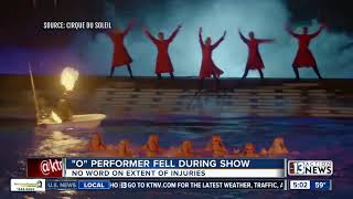 Cirque du Soleil performer falls during &#39;O&#39; show at Bellagio Las Vegas
