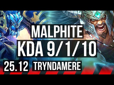MALPHITE vs TRYNDAMERE (TOP) | 9/1/10 | KR Diamond | 25.12
