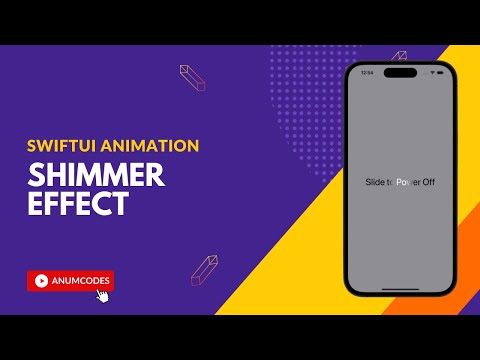 iOS Animation with SwiftUI: The Shimmer Effect (Similar to the Slide to Power Off Feature)