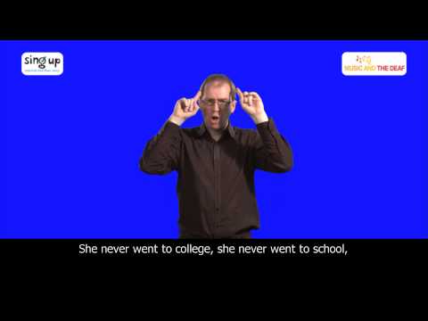 Grandma rap | British Sign Language