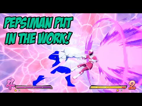 Pepsiman Put In The Work!
