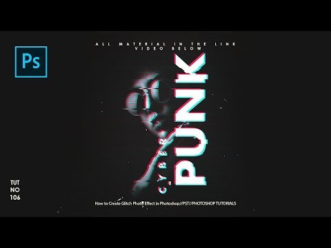 How to Create Glitch Photo Effect in Photoshop - Photoshop Tutorials