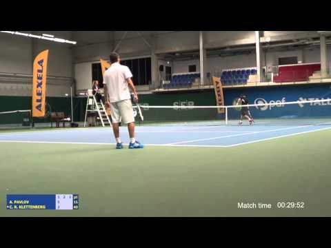 Alexela Masters 2014. Poolfinaal. Anton Pavlov - Christopher Robin Klettenberg