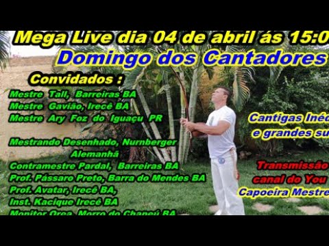 MEGA LIVE DOMINGO DOS CANTADORES
