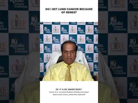 Do I get lung cancer because of genes? #lungcancer #drvijayanandreddy