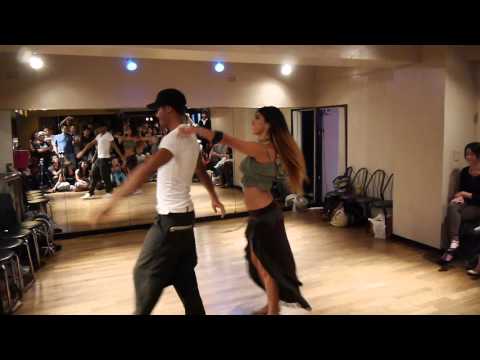 Leo Bruno & Romina Hidalgo Brazilian Lambazouk Demo, Tokyo, Nov 15