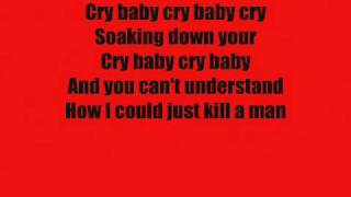 ★★ Charlotte Sometimes &quot;How I Could Just Kill A Man&quot; Lyrics