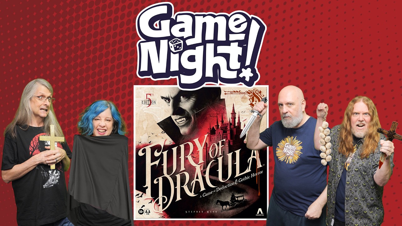 Fury of Dracula (Fifth Edition) - GameNight! Se14 Ep24 - How to Play & Playthrough