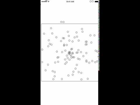 Swift drawRect particle test