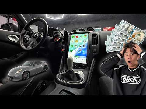 I Lowballed a $2000 Tesla Screen for My 370Z… He Said Yes 😂