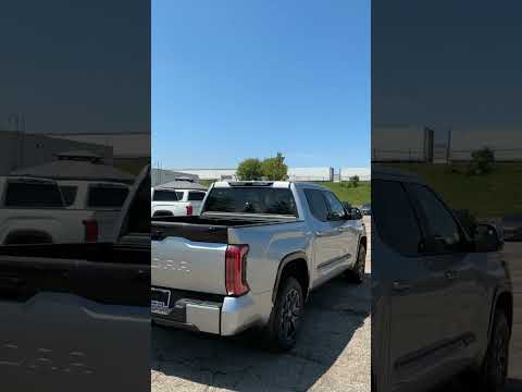 2026 Toyota Tundra 4x4 Crewmax Platinum in Celestial Silver Metallic for sale at Forbes Waterloo Toyota in Waterloo, ON