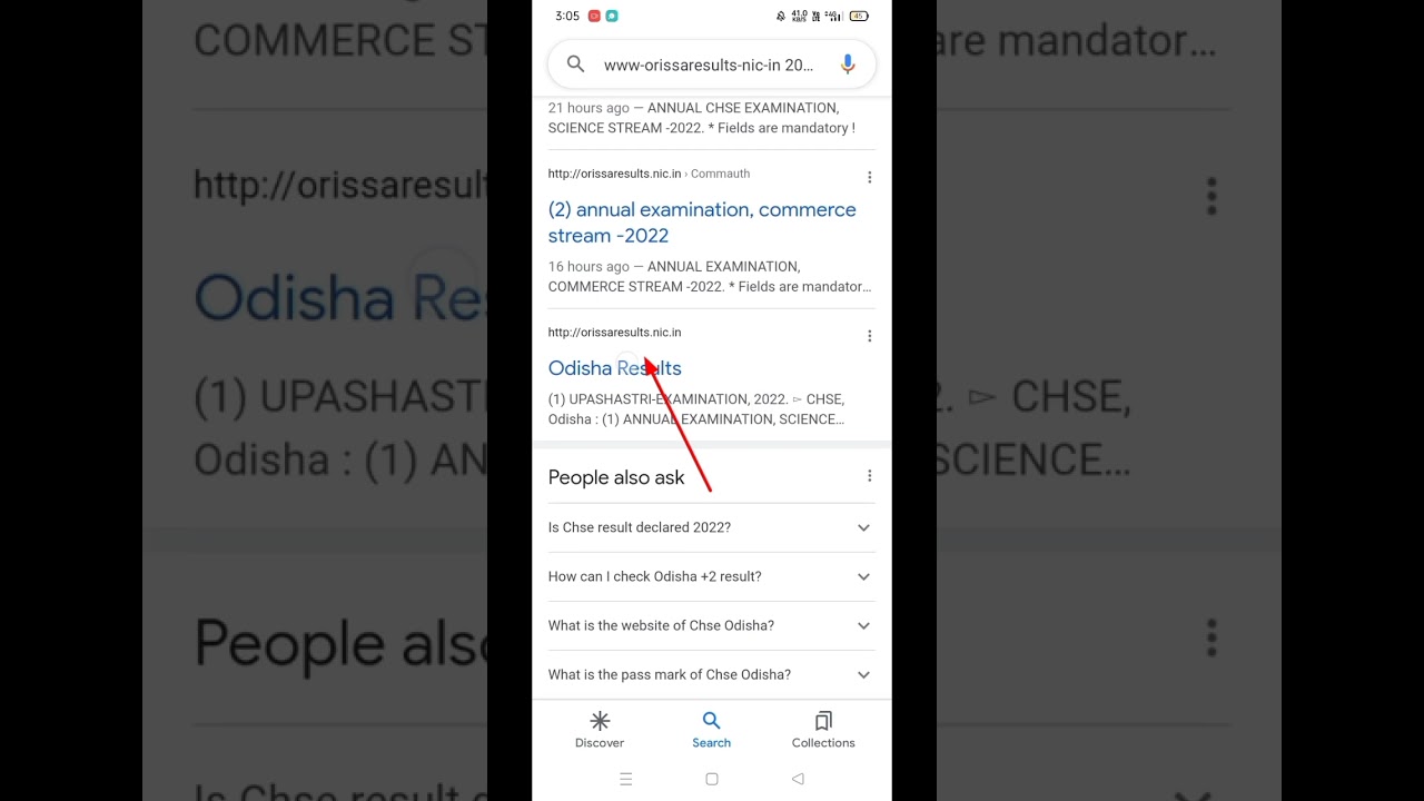 How to check +2 Result chsc