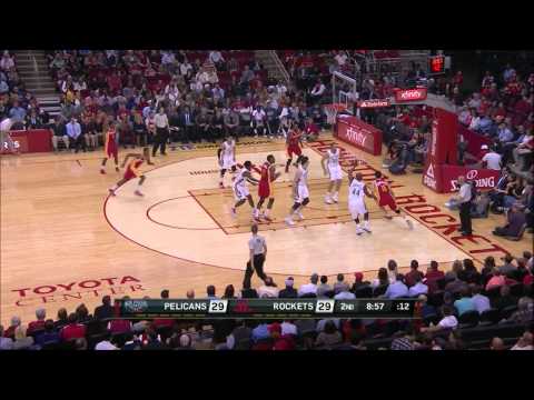 Joey Dorsey Highlights Pelicans vs. Rockets 12.18.2014 - 2 Points