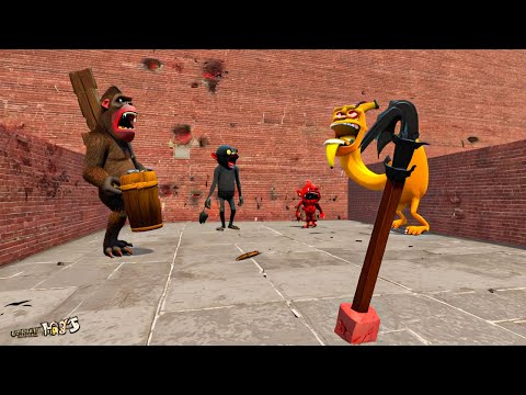 We Got Hunted by SCP-096 in the Maze…