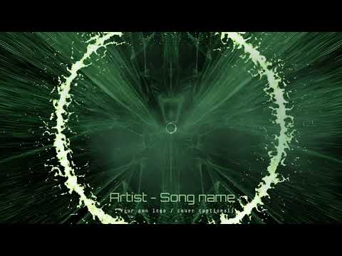 V1. Green ayahuasca ring music visualizer for darkpsy, psycore, hitech music ⚠️ Epilepsy Warning