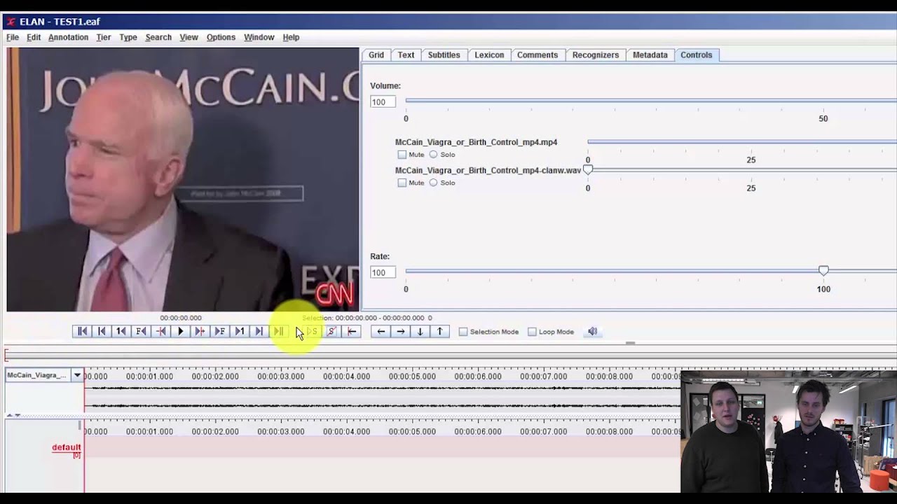 ELAN 2/7 - Basic functions - VILA VIDEO TUTORIALS