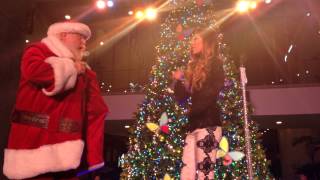 Santa flirting with Jessica Sanchez (HD) (Original)