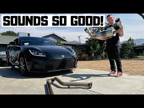 PERRIN CATBACK EXHAUST INSTALL FOR THE NEW GR86/BRZ!!