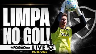 FOGÃONET LIVE: BOTAFOGO MUDA TODOS OS GOLEIROS NESSA JANELA | ALLAN E JÚNIOR SANTOS REAPARECEM