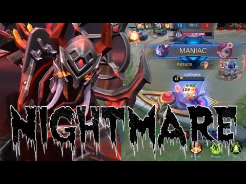 MOSKOV BLOOD SPEAR GAMEPLAY (TRIPLE MANIAC) | MLBB