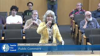 Parks and City Light Committee 6/3/2026