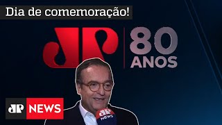 Tutinha Carvalho fala sobre o 80º aniversário do Grupo Jovem Pan