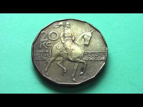 Ceska Republika - The 20 Kc coin in HD