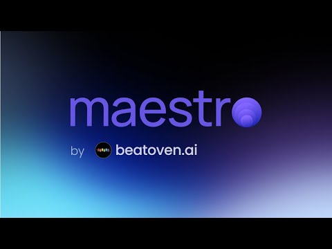 Introducing maestro: beatoven.ai's Latest Music Generation Model