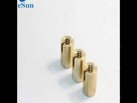 Professional CNC Parts／ Factory Sale precision turned brass parts